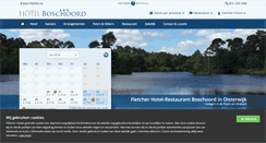 Desktop Screenshot of hotelboschoord.nl